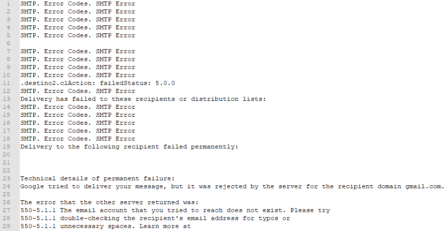 SMTP-error.txt decoy file dropped by 2.vbe